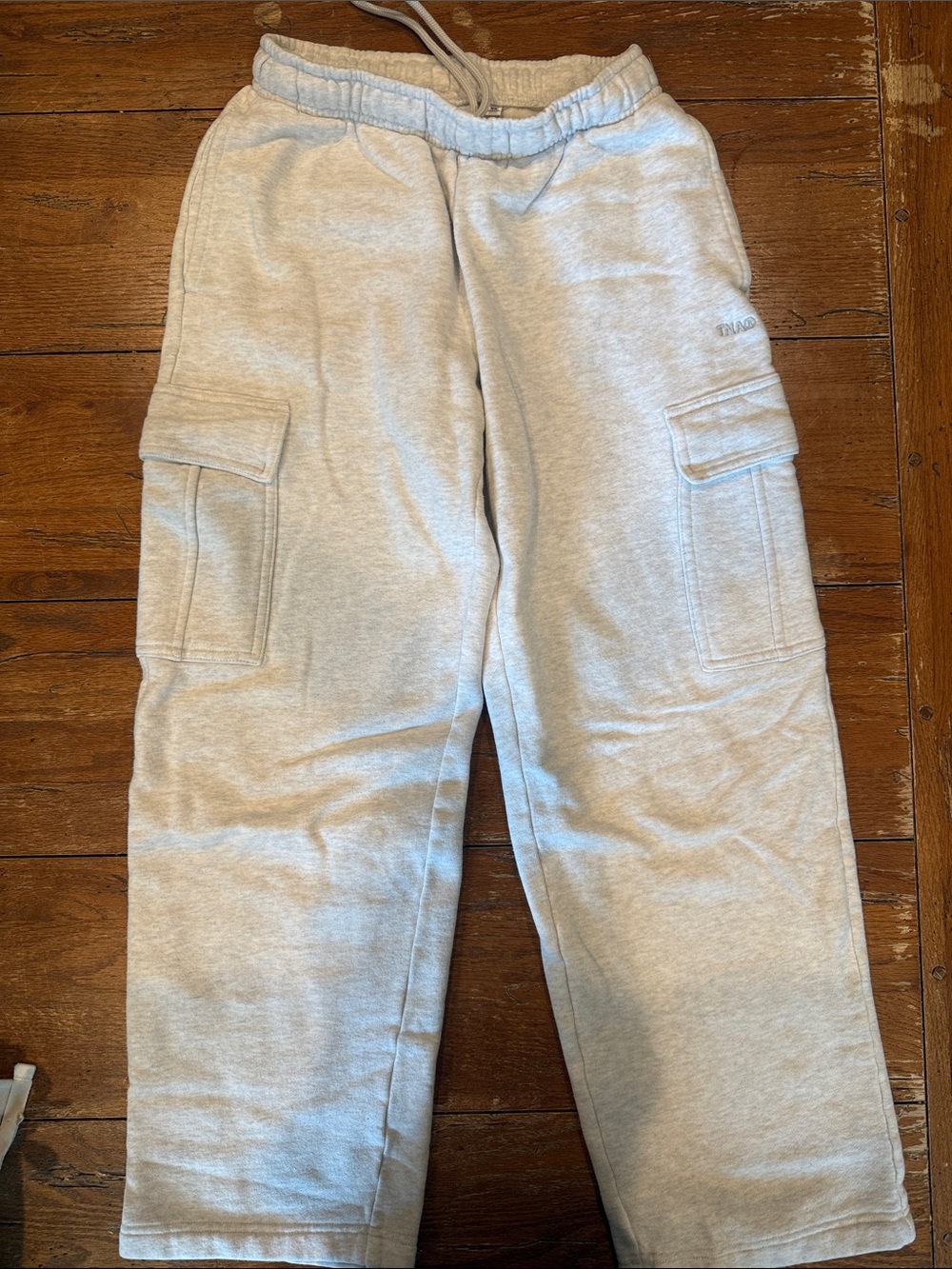Aritzia Light Heather Gray Cargo Sweatpants